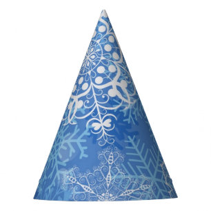 Snowflake pattern	 party hat