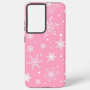 Snowflake pattern samsung galaxy case