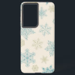 Snowflake pattern samsung galaxy case<br><div class="desc">For true lovers of snowflakes</div>