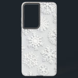 Snowflake pattern samsung galaxy case<br><div class="desc">For true lovers of snowflakes</div>