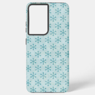 Snowflake pattern samsung galaxy case