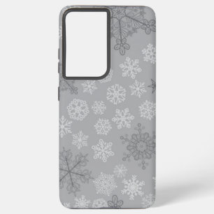 Snowflake pattern samsung galaxy case