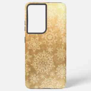 Snowflake pattern samsung galaxy case