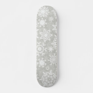 Snowflake pattern	 skateboard