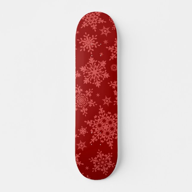 Snowflake pattern	 skateboard (Front)