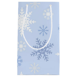 Snowflake pattern	 small gift bag