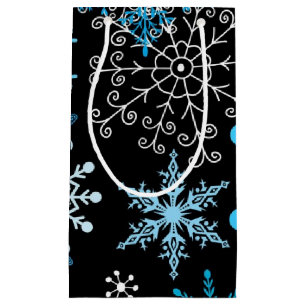 Snowflake pattern	 small gift bag