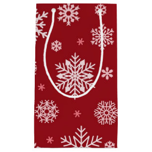 Snowflake pattern	 small gift bag