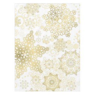 Snowflake pattern	 tablecloth