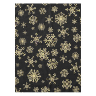 Snowflake pattern tablecloth