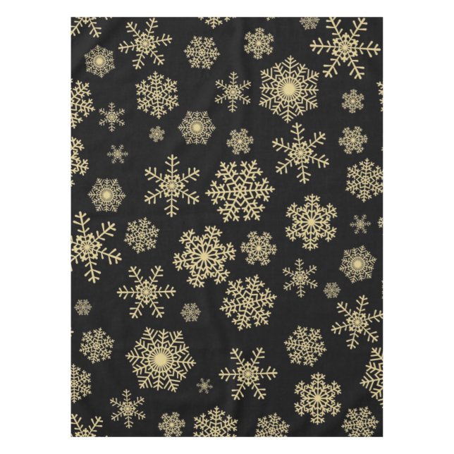 Snowflake pattern	 tablecloth (Front)