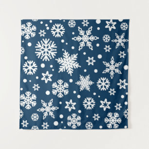 Snowflake pattern	 tapestry