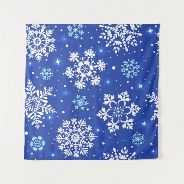 Snowflake pattern	 tapestry (Front)