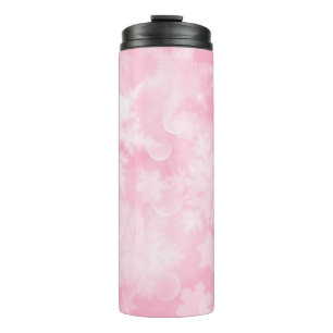 Snowflake pattern thermal tumbler