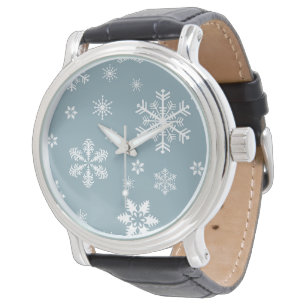 Snowflake Pattern, White Snowflakes, Snow, Grey Watch