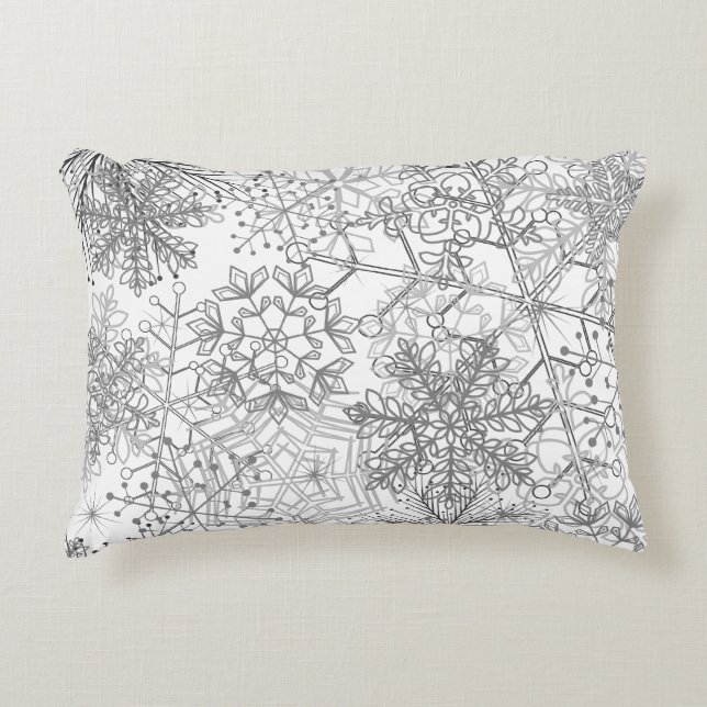 Snowflake Pillow (Front)