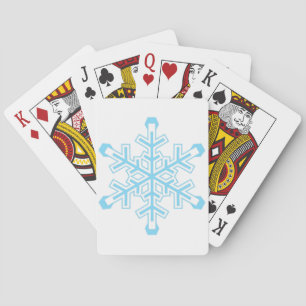 Snowflake Playing Cards