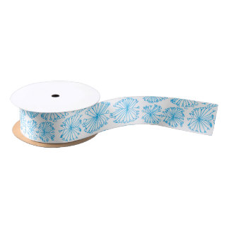 Snowflake Ribbon Satin Ribbon