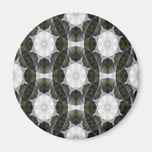 Snowflake Shadows.... Magnet (Front)