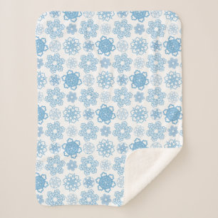 Snowflake Sherpa Blanket
