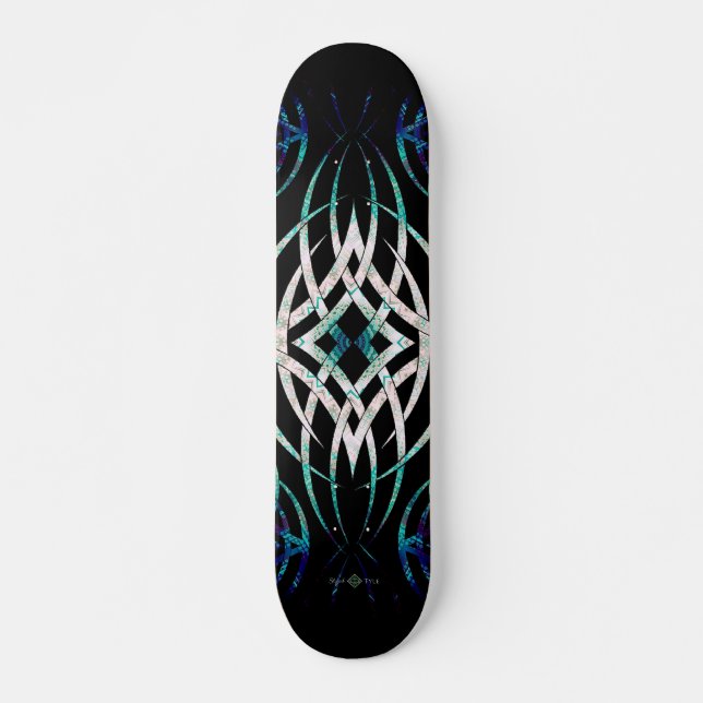 Snowflake Skateboard (Front)