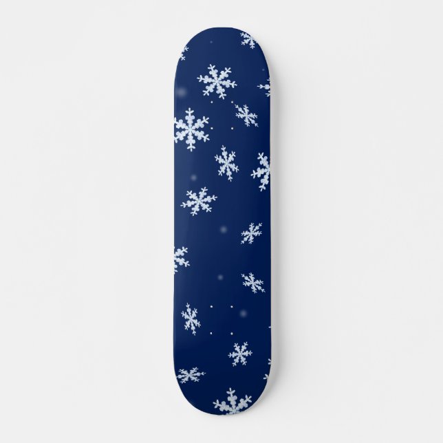 snowflake skateboard (Front)
