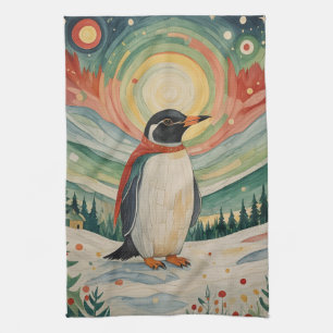 Snowflake Soirée Tea Towel