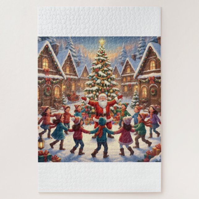 Snowflake, songs, and Sparkle Jigsaw Puzzle (Vertical)