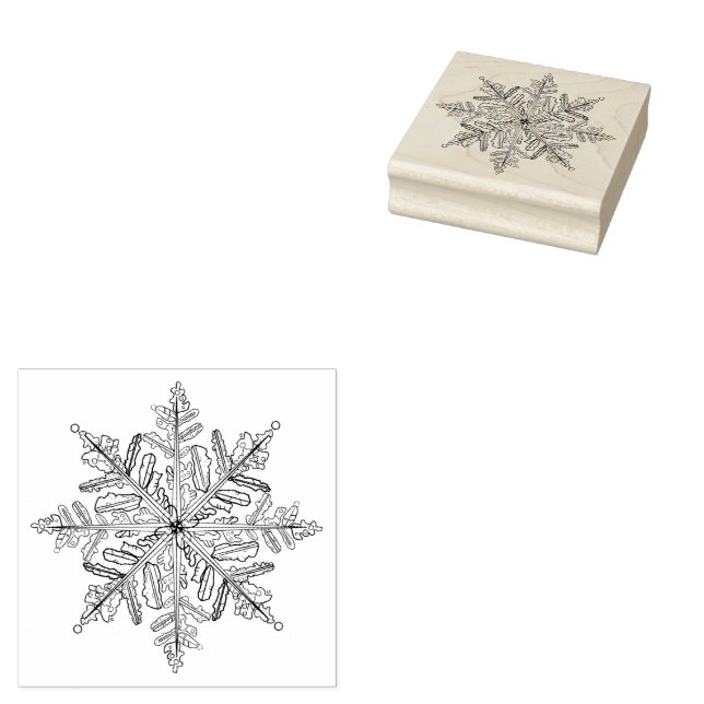 Snowflake Stamp (Stamped)