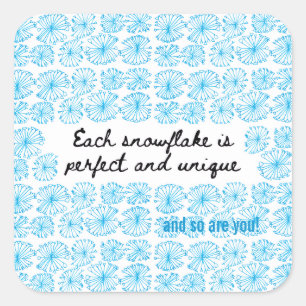 Snowflake Sticker