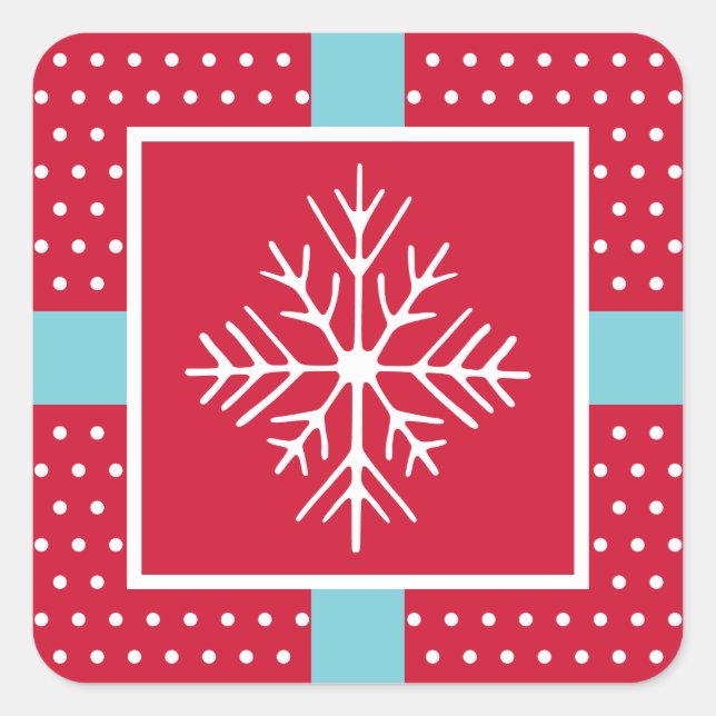 Snowflake Stickers (Front)