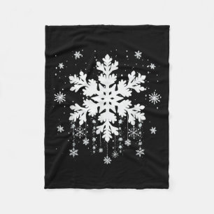 Snowflake Teacher Costume Matching Family Winter C Fleece Blanket