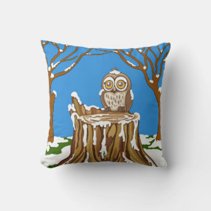 Snowflake the Owl Cushion