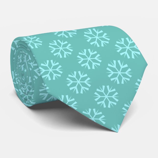 Snowflake Tie (Rolled)