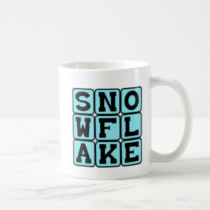 Snowflake, Unique Snow Coffee Mug