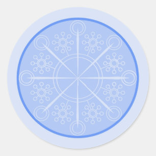 Snowflake Wedding Envelope Seal