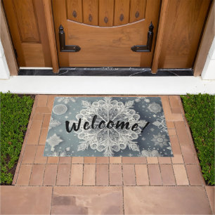 Snowflake Welcome Mat