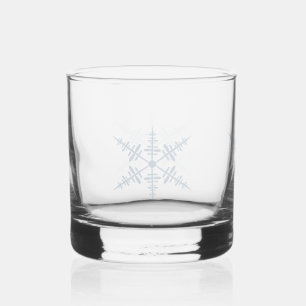 Snowflake Whiskey Glass