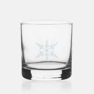 Snowflake Whiskey Glass