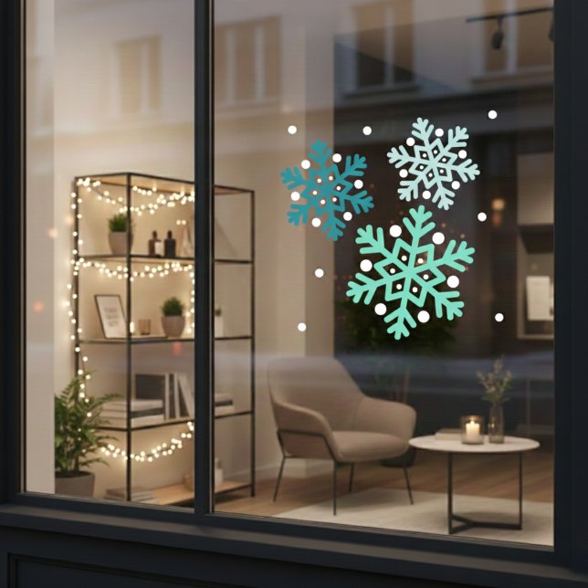 Snowflake Window Cling (Snowflake Window Cling)