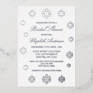 Snowflake Winter Bridal Shower