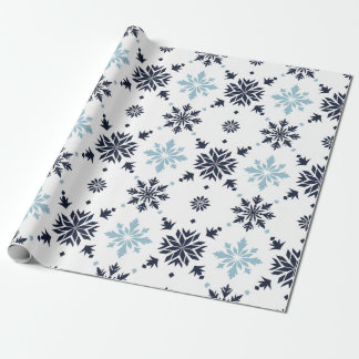 Snowflake Wrapping Paper 