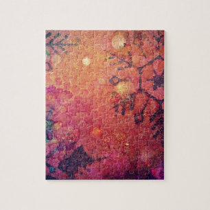 Snowflakes Abstract Jigsaw Puzzle