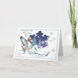Snowflakes are fairy Kisses Card