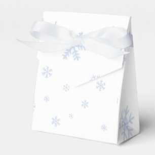 Snowflakes bokes favour box