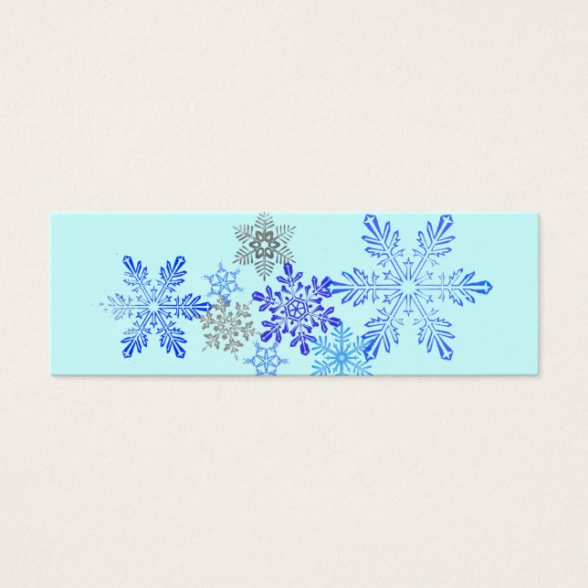 Snowflakes Bookmark (Front)
