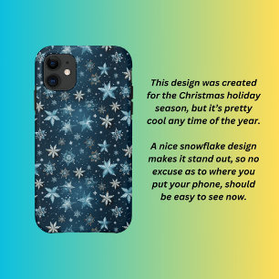 Snowflakes iPhone 11 case