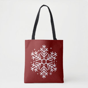Snowflakes Christmas Gifts Winter Xmas Family Tote Bag