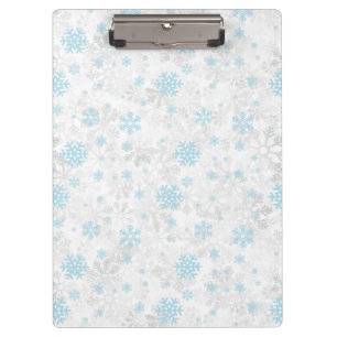 Snowflakes Christmas/winter Clipboard