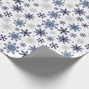 Snowflakes Christmas Wrapping Paper